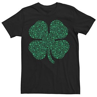 Big & Tall Marvel Hero Symbol St. Patty's Build Up Fill Tee