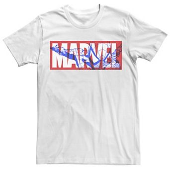 Big & Tall Marvel Spider-Man Large Classic Movie Logo Tee