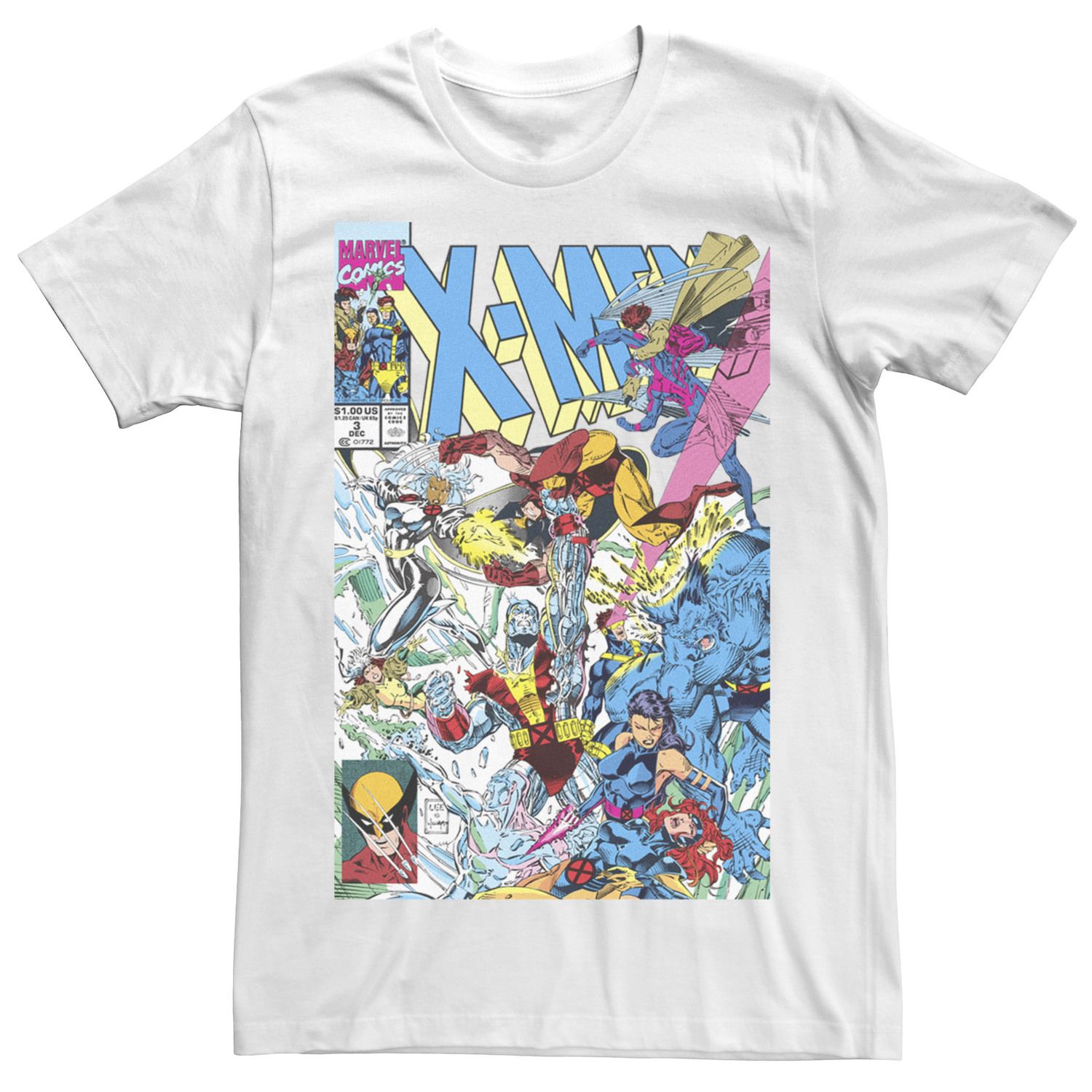 Maglietta Uomo Marvel Groot Big & Tall 5X-Large - Nera
