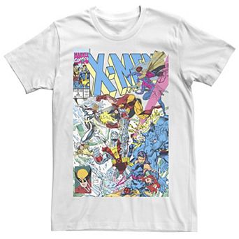 Big & Tall Marvel X-Men Blast Poster Tee