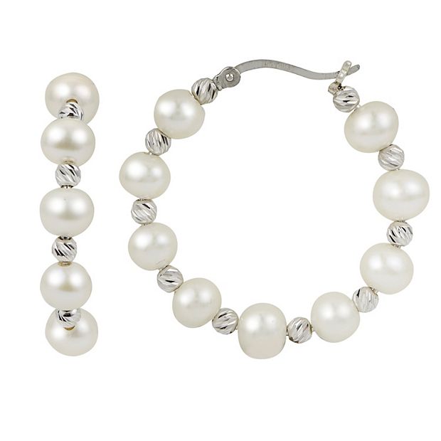 Kohls clearance pearl earrings