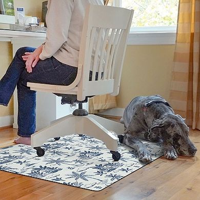 Bungalow Flooring Bora Bora 9 to 5 Desk Chair Mat - 35'' x 47''