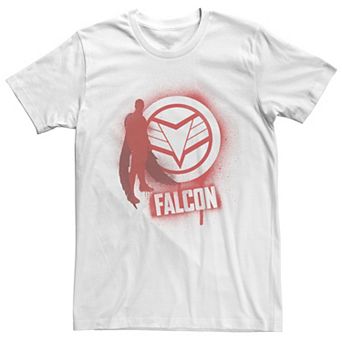 Big & Tall Marvel The Falcon And The Winter Soldier Falcon Spray Paint Tee