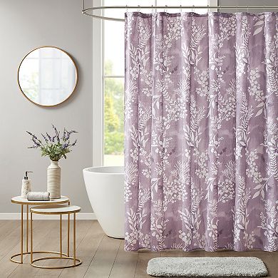Madison Park Felicity Printed Shower Curtain