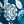 Teal Big Floral