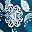 Teal Big Floral