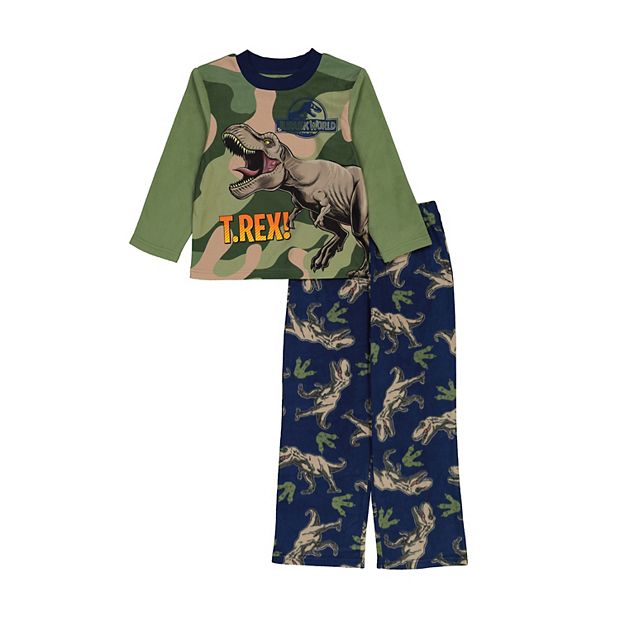 Boys jurassic world pajamas hotsell