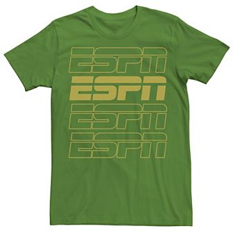 Men's ESPN White Logo Stack Tee