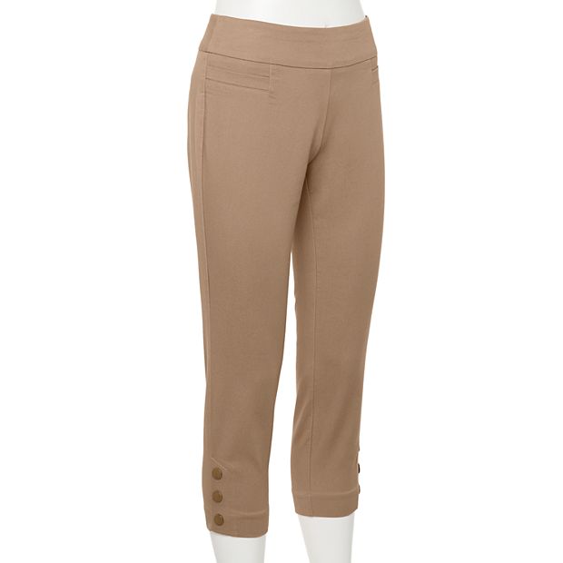 Petite Croft & Barrow® Effortless Stretch Ankle Pants