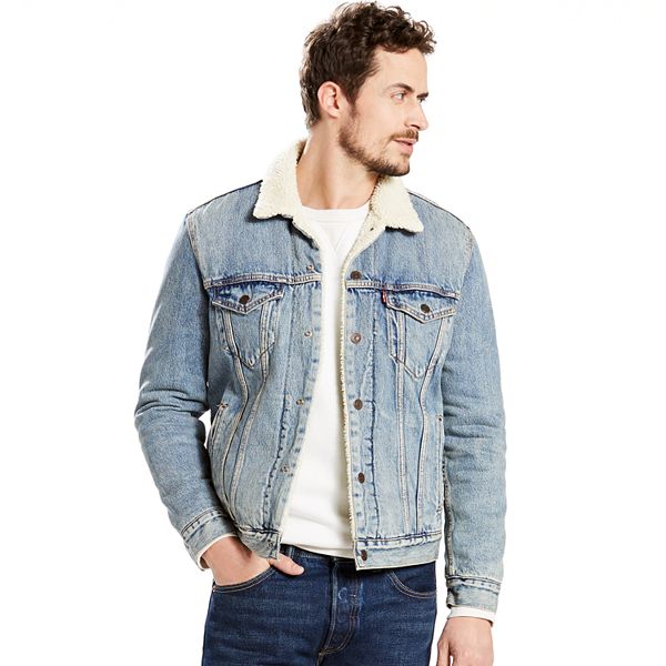 Men's Levi's® Sherpa-Lined Trucker Jacket