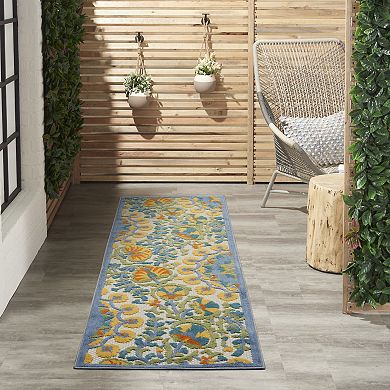 Nourison Aloha Sunbright Indoor Outdoor Rug