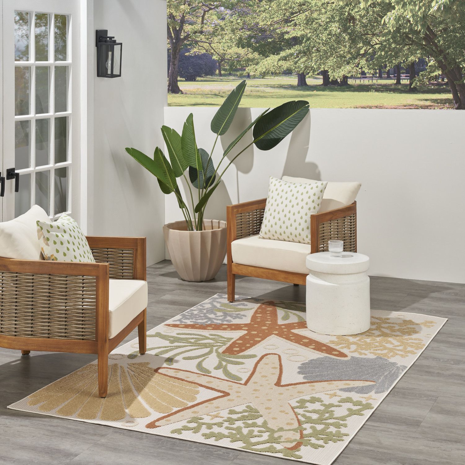 Outdoor Rugs for your Backyard Oasis - Rainsford Company