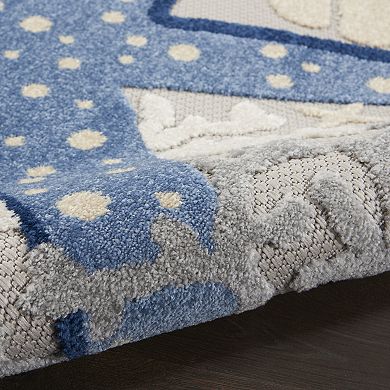 Nourison Aloha Nautical Indoor Outdoor Rug