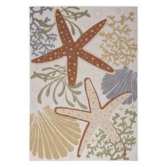 Nourison Aloha Nautical Indoor Outdoor Rug