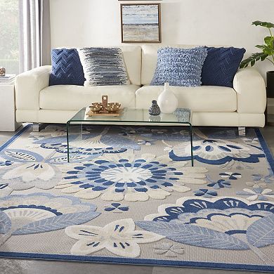 Nourison Aloha Garden Delight Indoor Outdoor Rug