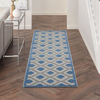 Nourison Aloha Geometric Indoor Outdoor Rug