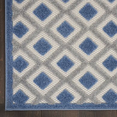 Nourison Aloha Geometric Indoor Outdoor Rug
