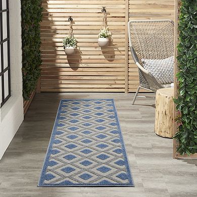 Nourison Aloha Geometric Indoor Outdoor Rug