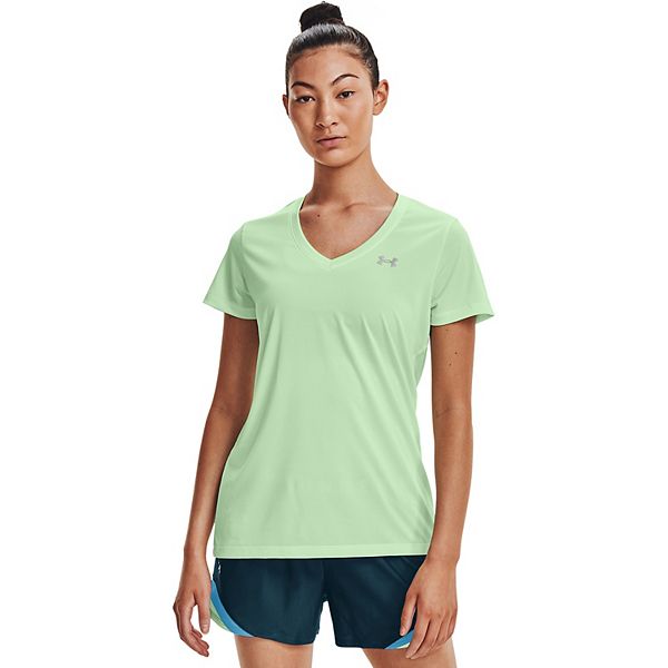 Mecánicamente Abuso Ciego Women's Under Armour Tech™ Bubble Heather V-Neck Tee