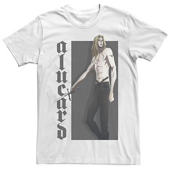 Big & Tall Netflix Castlevania Alucard Character Portrait Tee