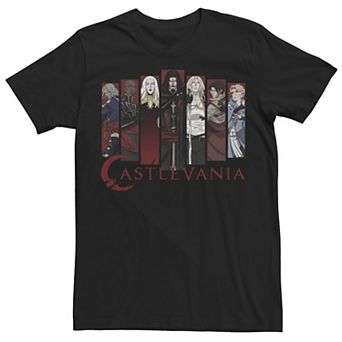 Big & Tall Netflix Castlevania Character Panels Tee