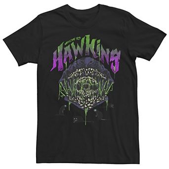 Big & Tall Netflix Stranger Things Demogorgon Welcome To Hawkins Tee