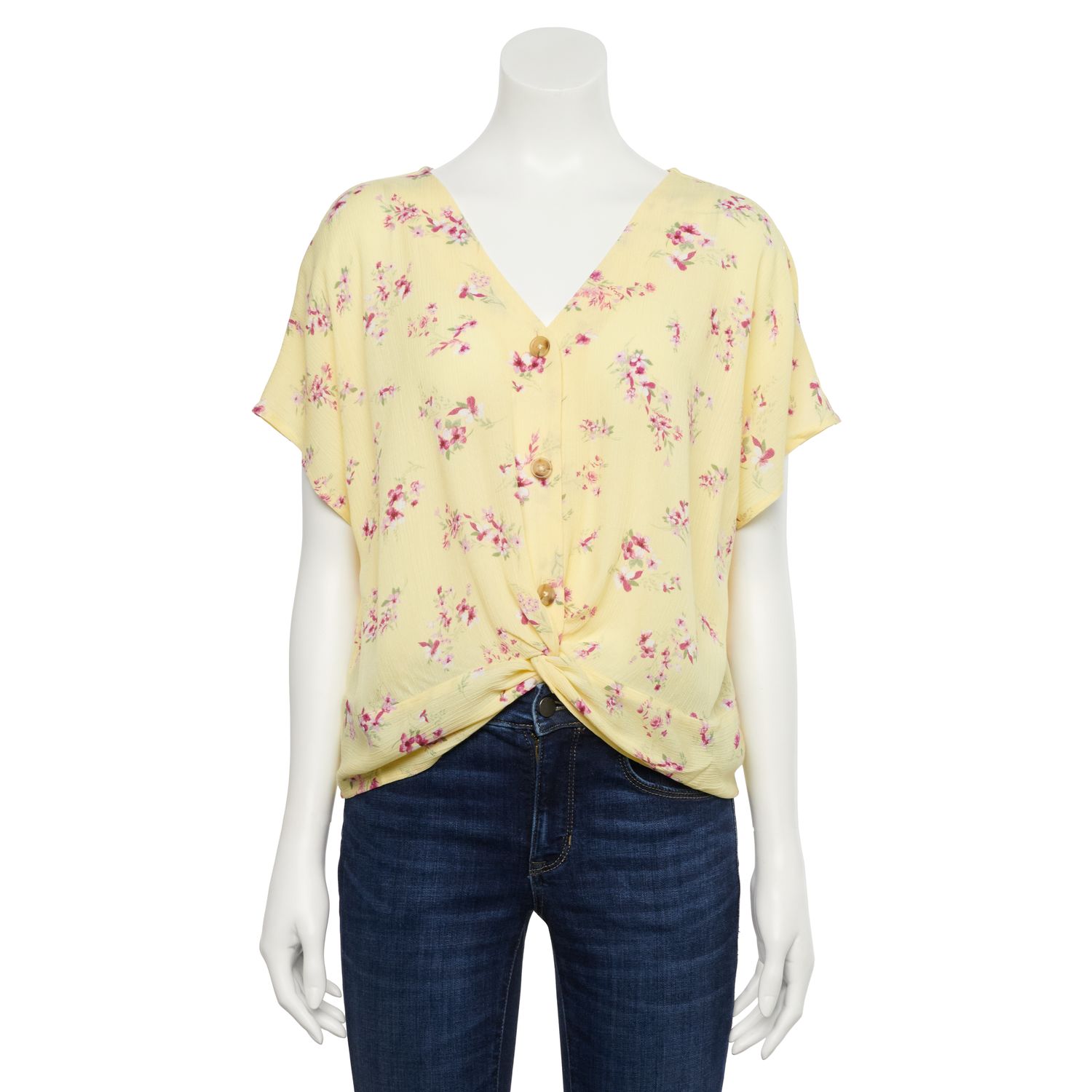 yellow blouses for juniors