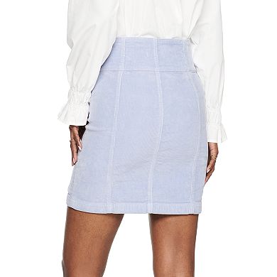 Juniors' SO® Front Slit Mini Skirt