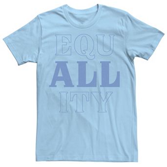 Men's Equal All Text Tee