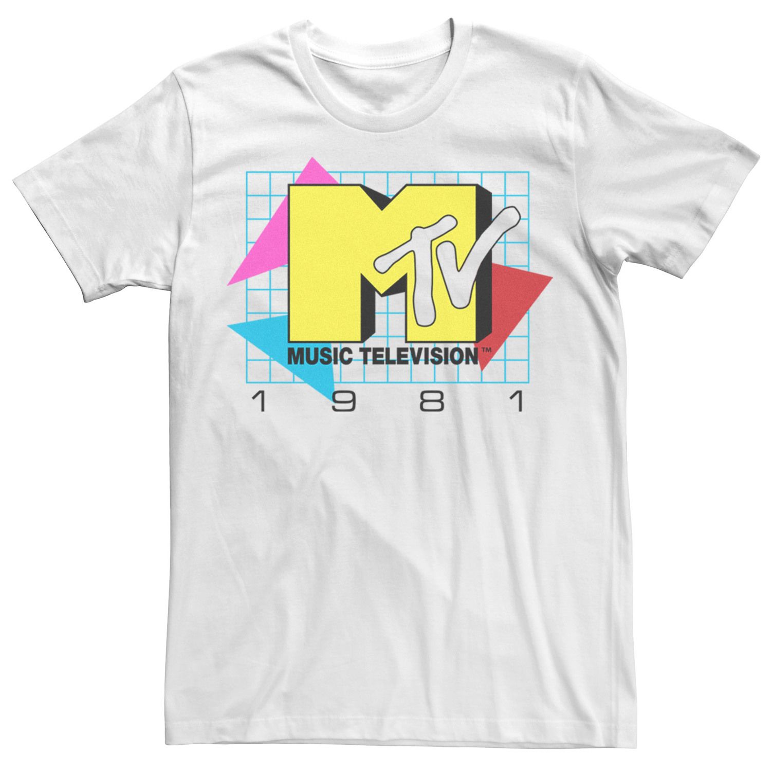 Image for Licensed Character Big & Tall MTV Music Television 1981 Logo Tee at Kohl's.