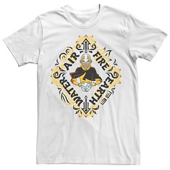 Big & Tall Avatar: The Last Airbender Avatar State Box Up Tee