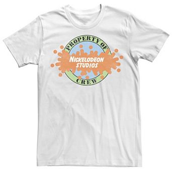Big & Tall Nickelodeon Studios Crew Logo Tee