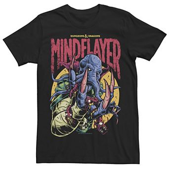 Big & Tall Dungeons & Dragons Mindflayer Logo Tee