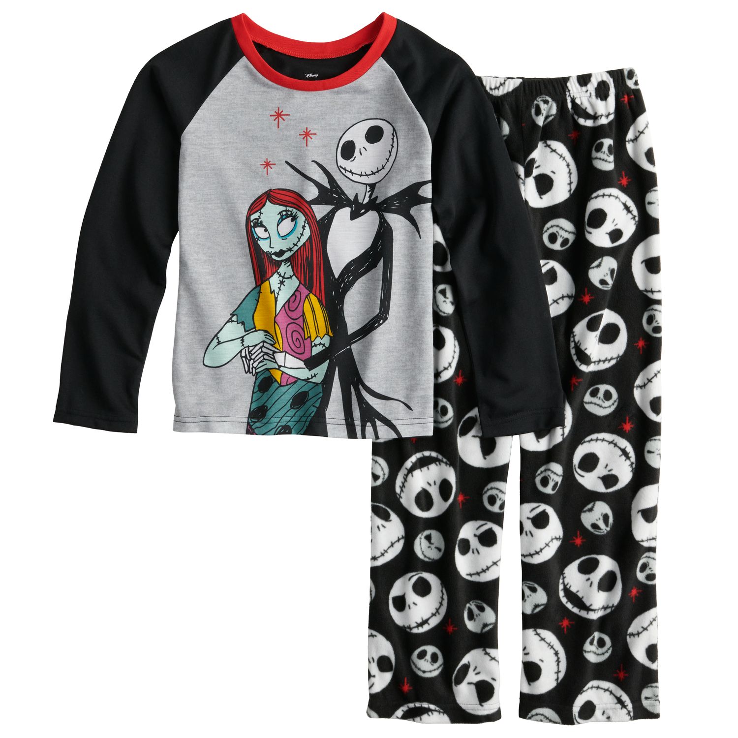 Girls 4 12 Jammies For Your Families The Nightmare Before Christmas   4976869