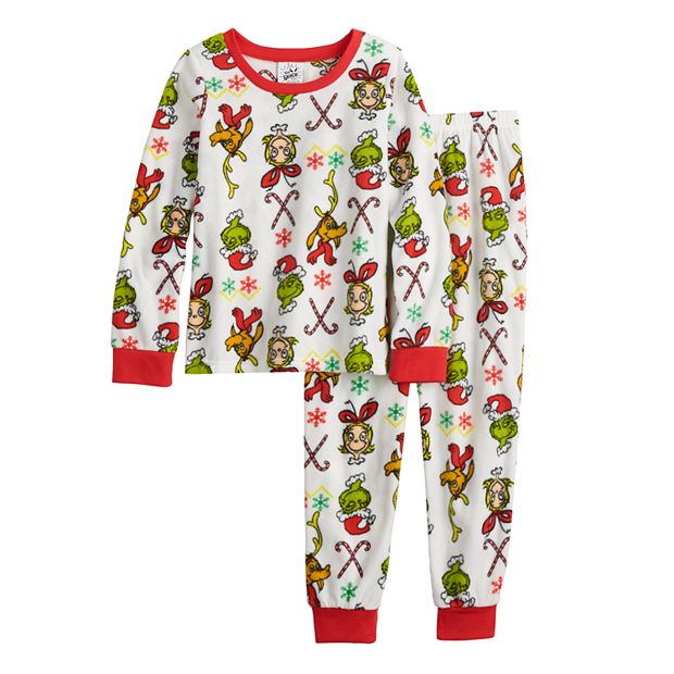 Printed pyjamas - Red/The Grinch - Kids