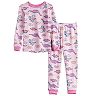 Toddler Girl Cuddl Duds® Dinosaur Top & Pants Pajama Set