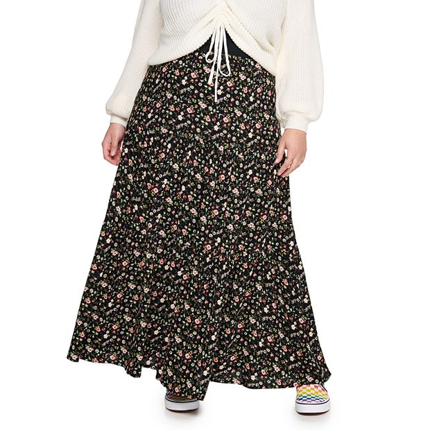 Women's plus size 2025 maxi skirts kohls