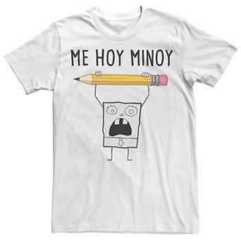 Big & Tall Nickelodeon SpongeBob SquarePants DoodleBob Me Hoy Minoy Tee