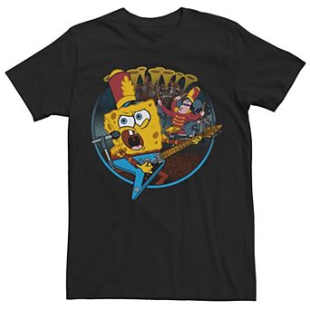 Big & Tall Nickelodeon SpongeBob Squarepants Band Tee