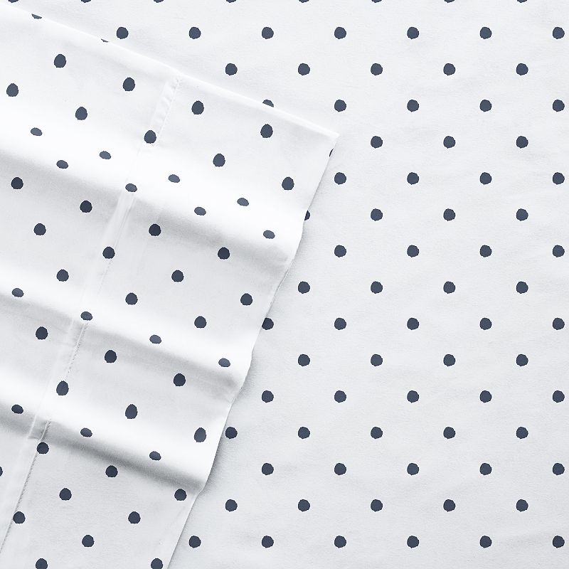 Home Collection Stripes and Dots Sheet Set, Blue, CKING SET