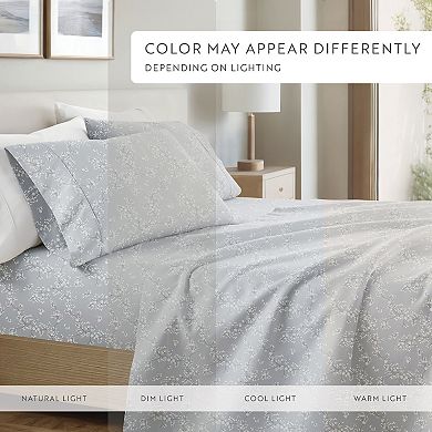 Home Collection Patterned Sheet Set with Pillowcases