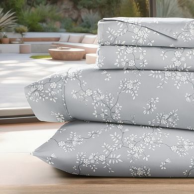 Home Collection Patterned Sheet Set with Pillowcases