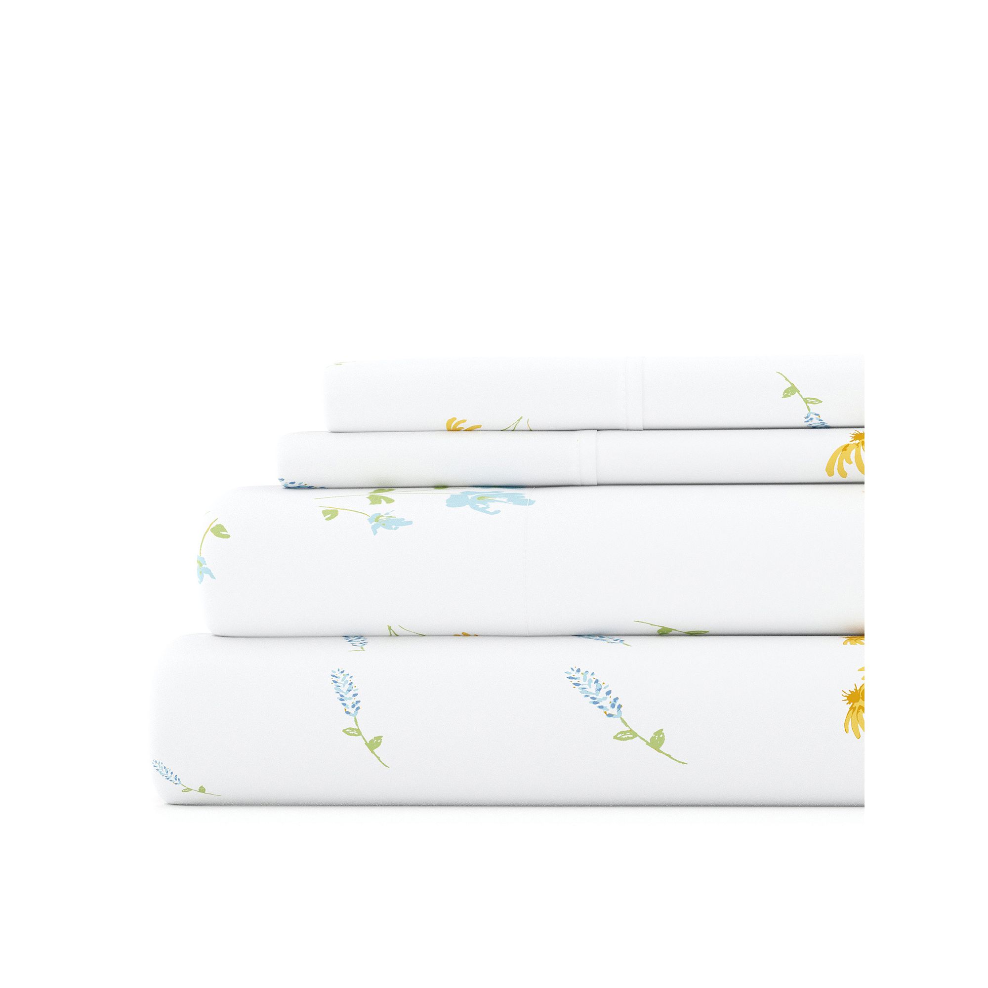 Home Collection Floral Sheet Set, Bluebirds