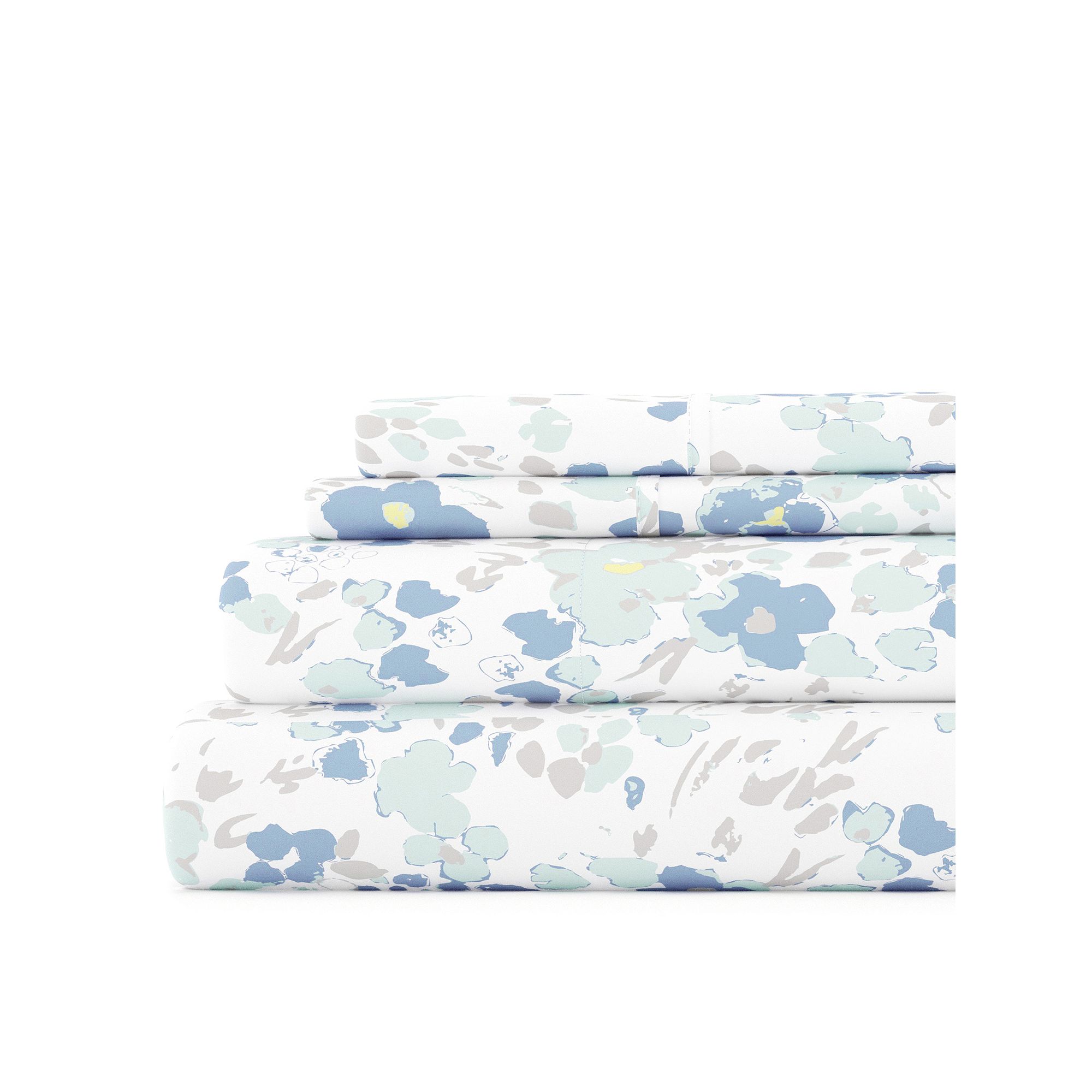 Home Collection Floral Sheet Set, Violets
