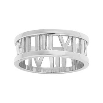MC Collective Roman Numeral Band Ring