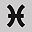 Silver Tone Pisces