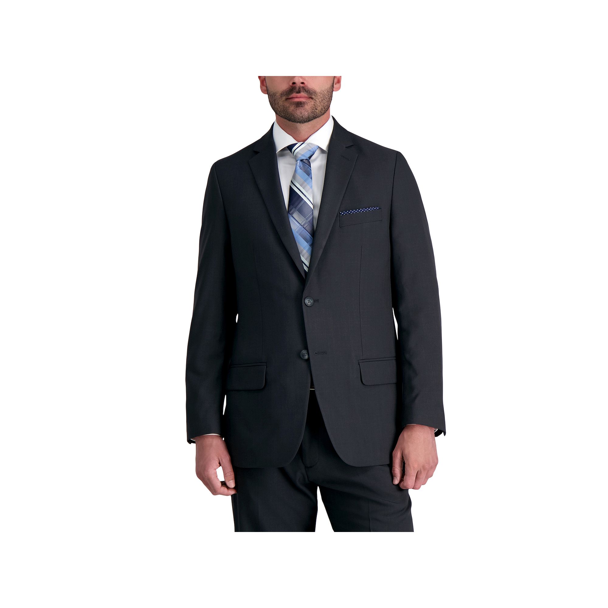 Mens Haggar® Smart Wash Repreve® Classic-Fit Suit Jackets, Size: 42 LONG