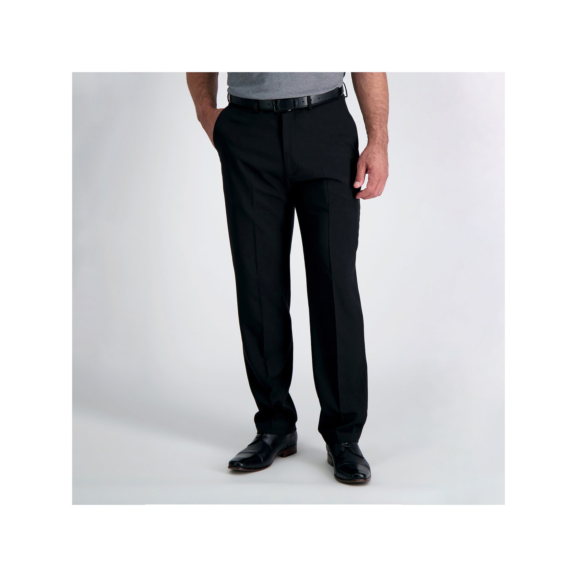 Mens Haggar® Smart Wash Repreve® Classic-Fit Suit Pants, Size: 34X30, Bl