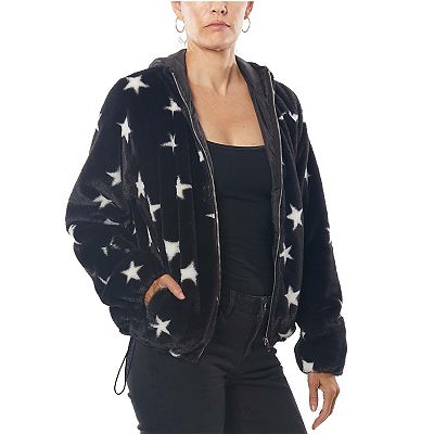 Fuzzy star jacket best sale