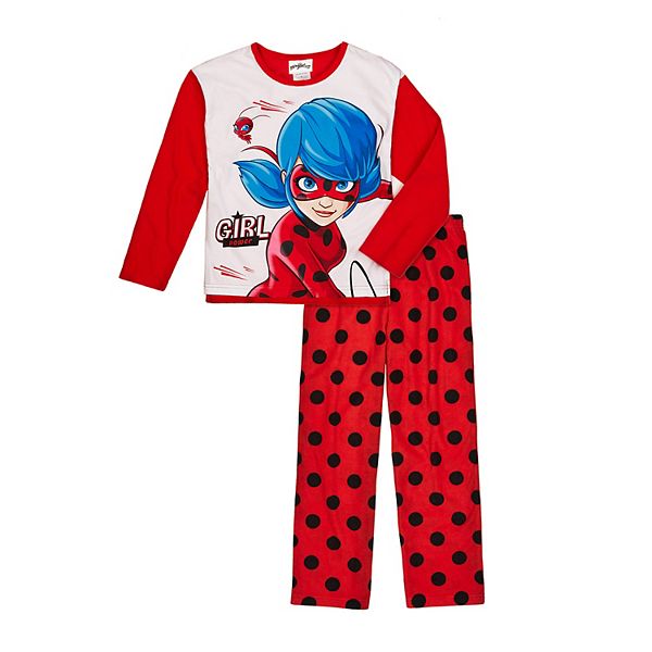 Miraculous Ladybug Pyjamas Pjs Nightwear Girls Children's Kids 4 to 10 years 